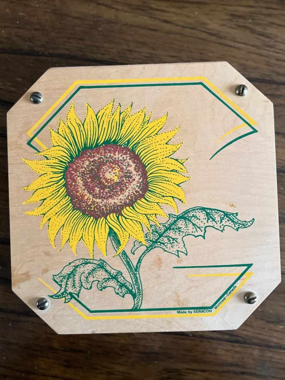 Seracon | Wooden Vintage Flower Press